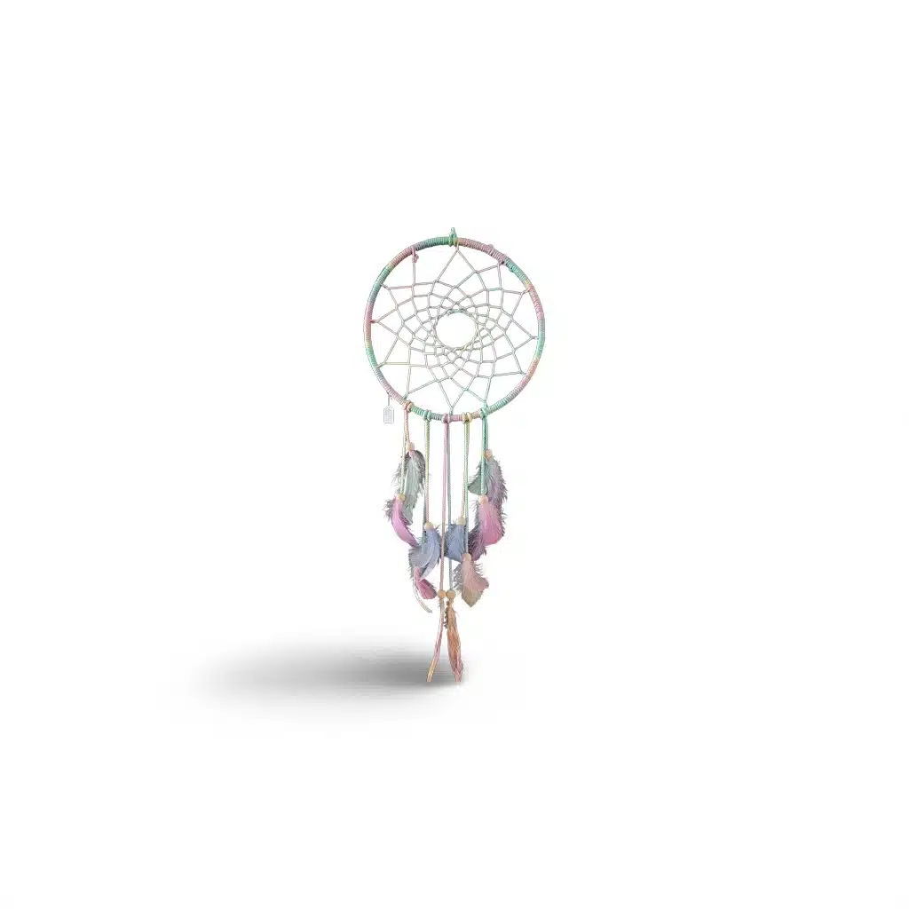 Attrape-rêves couleur pastel