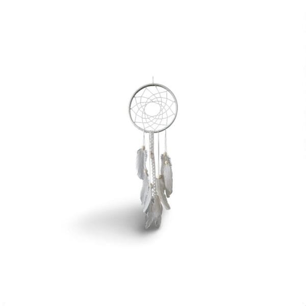 Attrape-rêves Blanc – Élégance et Pureté pour votre Intérieur
