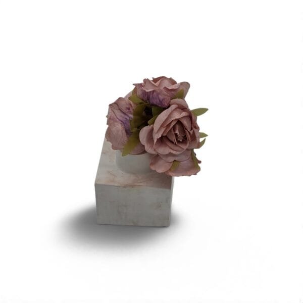 Vase carré moderne pour fleurs - Élégance et simplicité