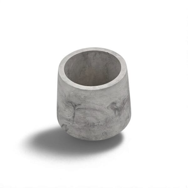 Pot rond gris - Élégance minimaliste pour votre intérieur