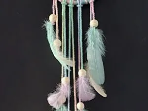 Attrape-Rêve Petit Arc-en-Ciel – Décoration Murale Colorée et Unique