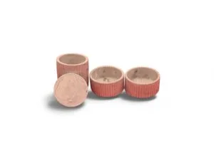 Ensemble de 3 pots gris en aqua résine – Design moderne et élégant