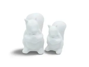 🐿️ Sublimez votre déco avec ce couple d’écureuils en aqua résine !