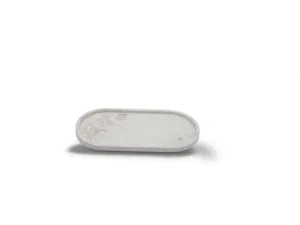 Plateau rectangulaire en aqua résine – Élégance et légèreté des papillons