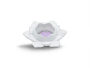 Bougeoir Fleur de Lotus en Aqua Résine – Élégance et Sérénité
